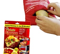 Мешок для быстрого запекания картофеля в микроволновке Potato Express (Потейто Экспресс)