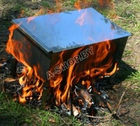 Коптильня металическая черная 310 х 345 х 150 см Коптильня металическая черная 310 х 345 х 150 см