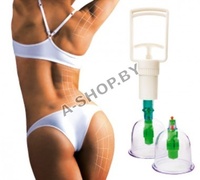 Антицеллюлитные вакуумные массажные банки (12 вакуумных банок) Антицеллюлитные вакуумные массажные банки (12 вакуумных банок)