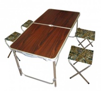 Стол раскладной для пикника Folding table 60120 (с чехлом) Стол раскладной для пикника Folding table 60120 (с чехлом)