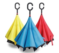 Умный зонт закрывающийся наоборот Umbrella Умный зонт закрывающийся наоборот Umbrella