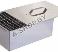 Коптильня из корозийной стали 480 х 280 х 270 мм. (1мм.), арт.10-01-0028 "Yutas" Коптильня из корозийной стали 480 х 280 х 270 мм. (1мм.), арт.10-01-0028 "Yutas"