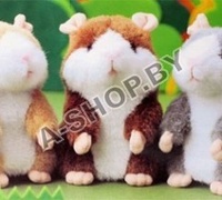 Интерактивная игрушка игрушка-повторяшка Хомячок-повторяшка Интерактивная игрушка игрушка-повторяшка Хомячок-повторяшка